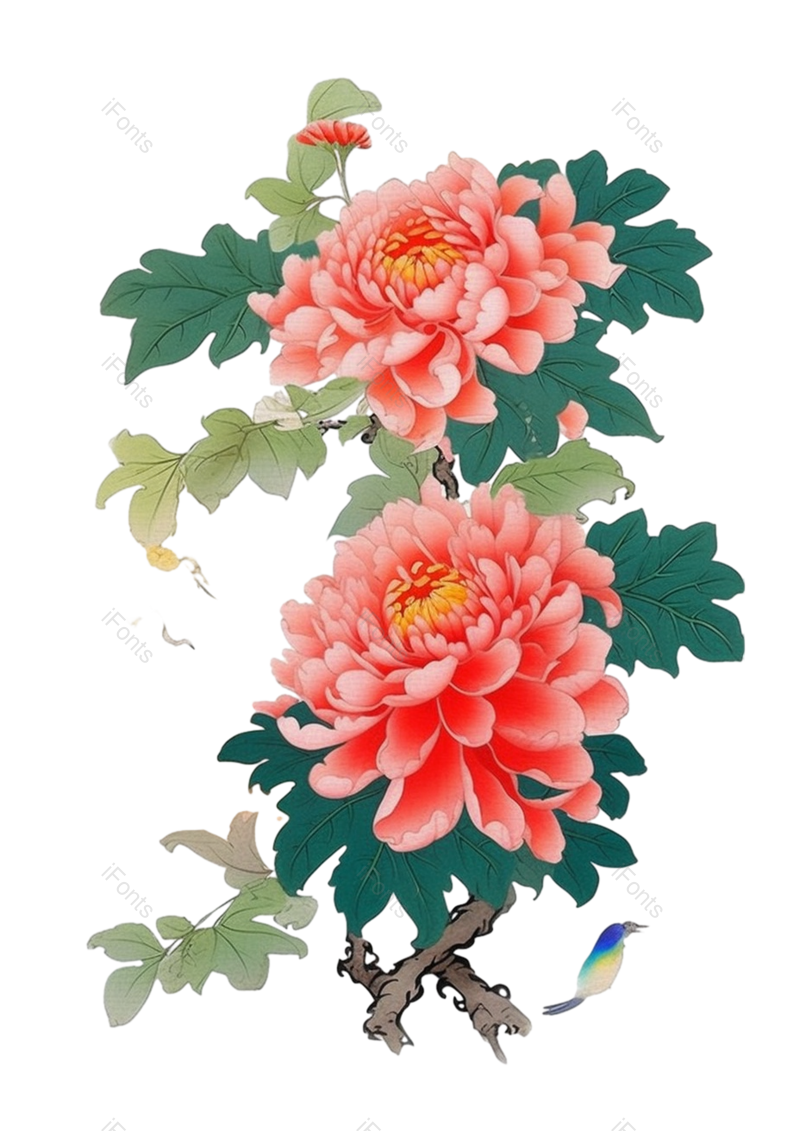 叶子图片,复古元素,元素PNG,清新免抠素材
